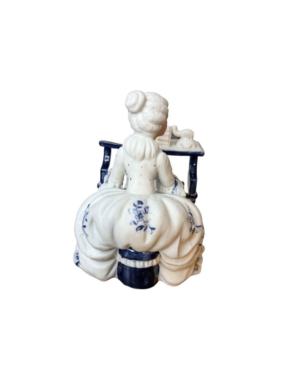 Vintage wind up musical Man woman piano boy girl baby 5 pieces 4 musical - Picture 8 of 16